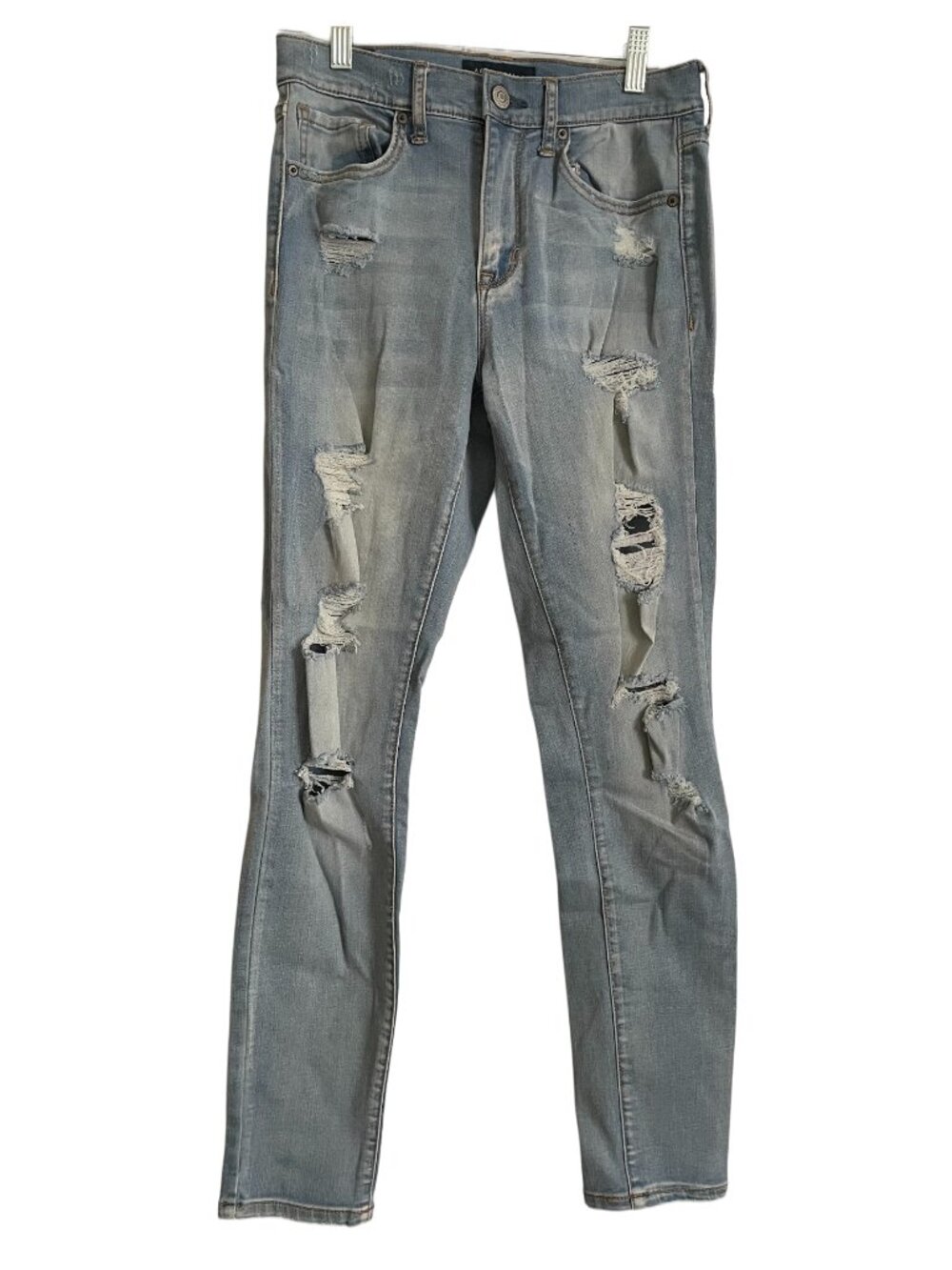 Aeropostale Distressed High Waisted Jegging - Size 6